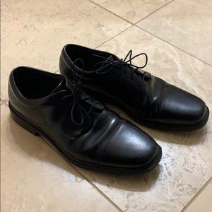 Rockport Mens Dress Shoes Black Waterproof 11.5